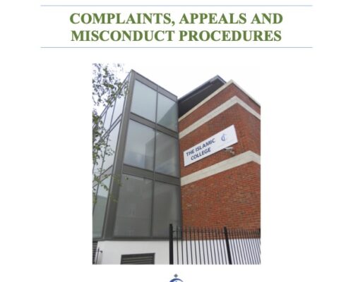 Image-IC Complaints, Appeal and Academic Misconduct Procedures 210824